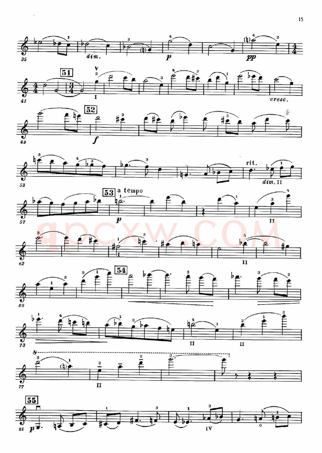 Concerto Op.129 No.2（第二小提琴协奏曲）
