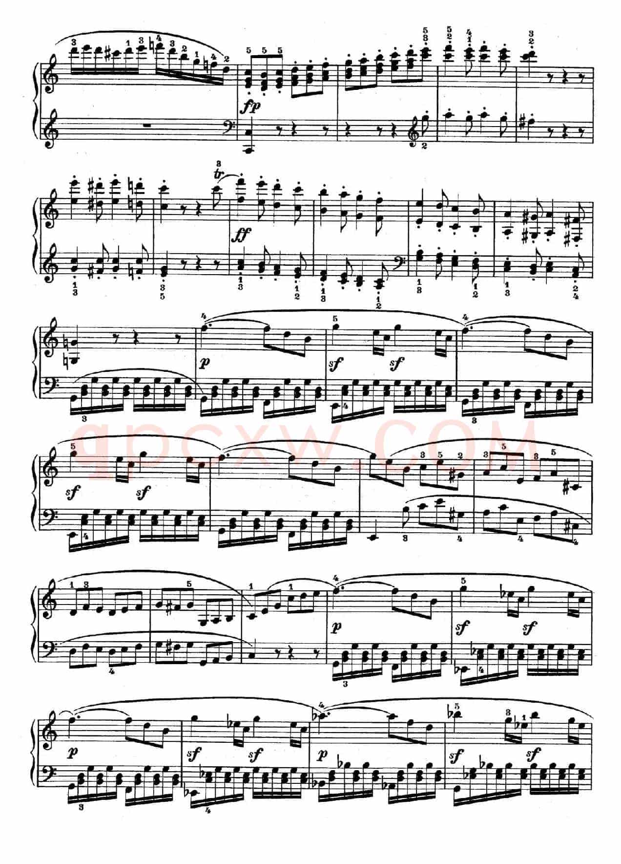 Piano Sonata in C Op.2 No.3(C大调第三钢琴奏鸣曲)