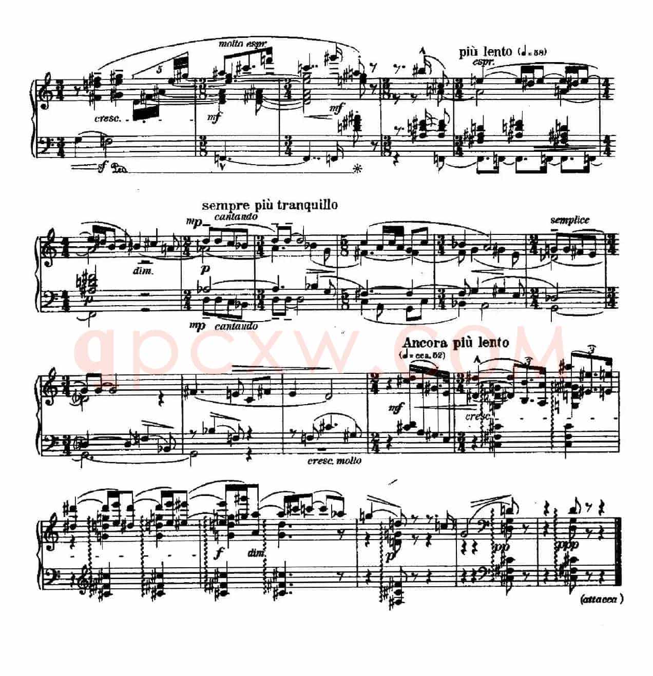 8 Improvisations Op.20(8首匈牙利民歌即兴曲·Ⅲ)