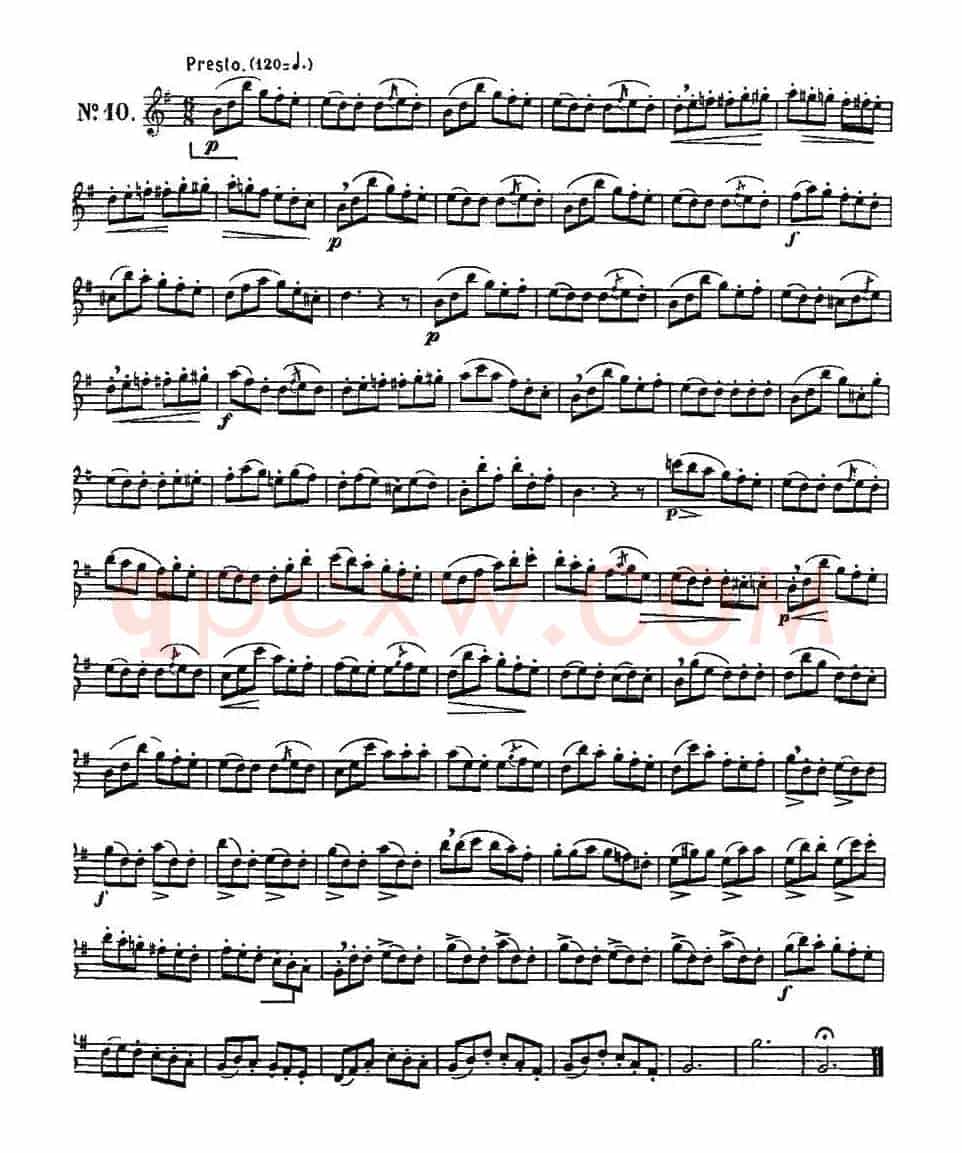 15首如歌的练习曲之6—10