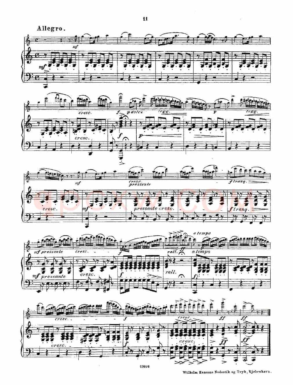 Opern-Transcriptionen.Op.45-2（长笛+钢琴伴奏）
