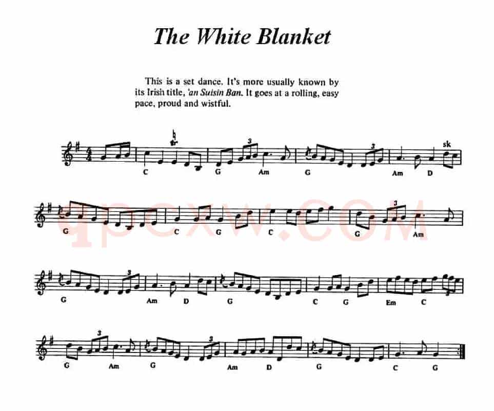 The White Blanket（爱尔兰民歌）