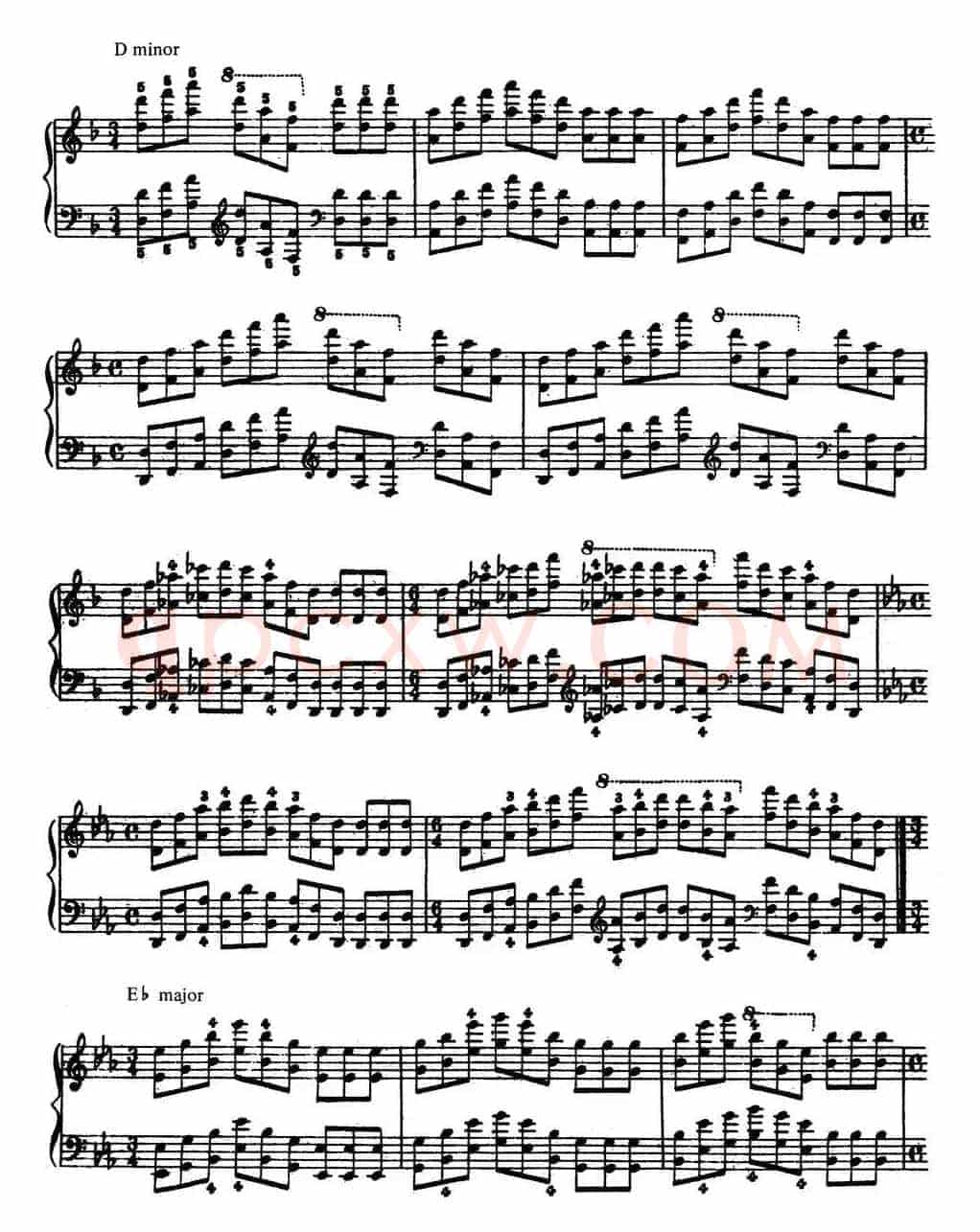 Technical Exercises S.146(李斯特钢琴技巧练习 BOOK Ⅻ)