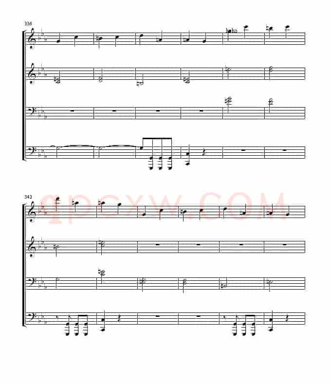 命运交响曲（四手联弹）