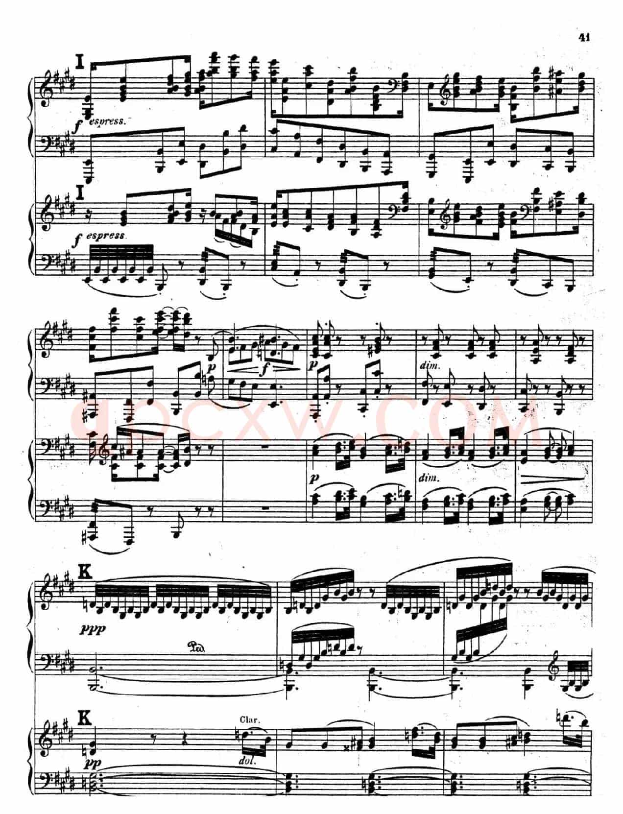 Symphony No.4 in e Minor Op.98(e小调第四交响曲·双钢琴)