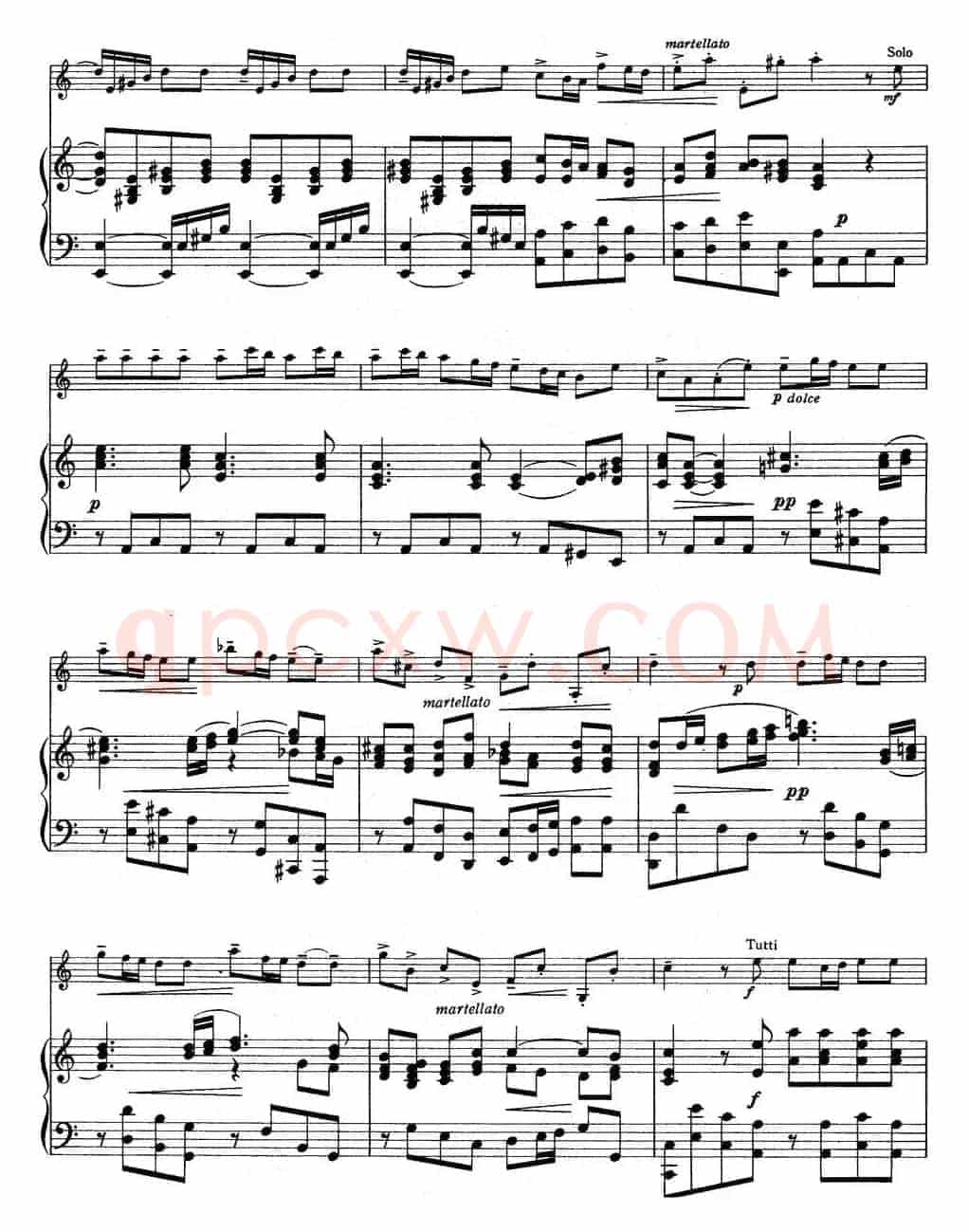 铃木小提琴教材第四册（Suzuki Violin School VOLUME 4）（小提琴+钢琴伴奏）