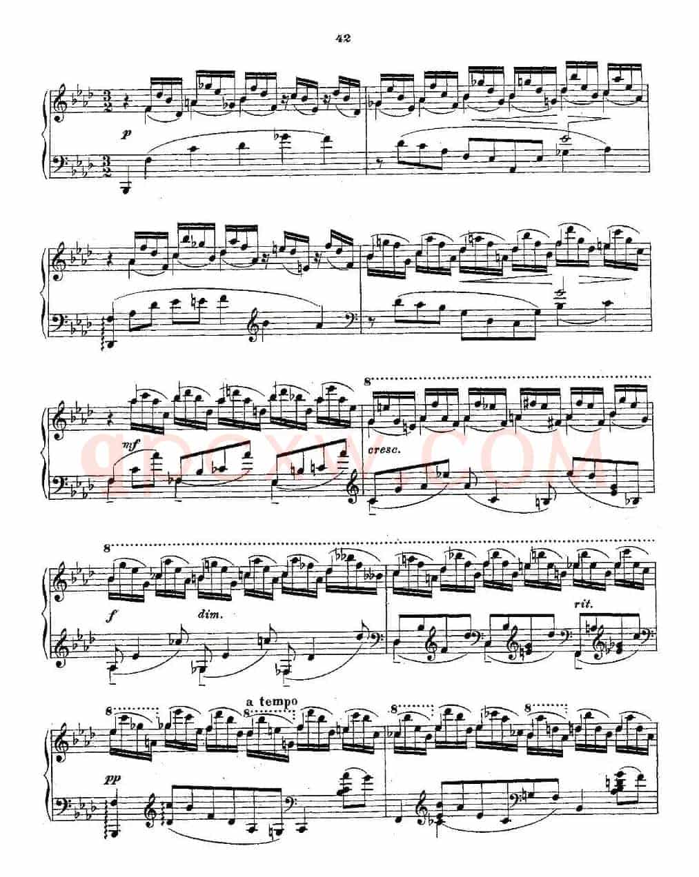 10首《前奏曲》之八（Rachmaninoff 10 Preludes, Op.23）
