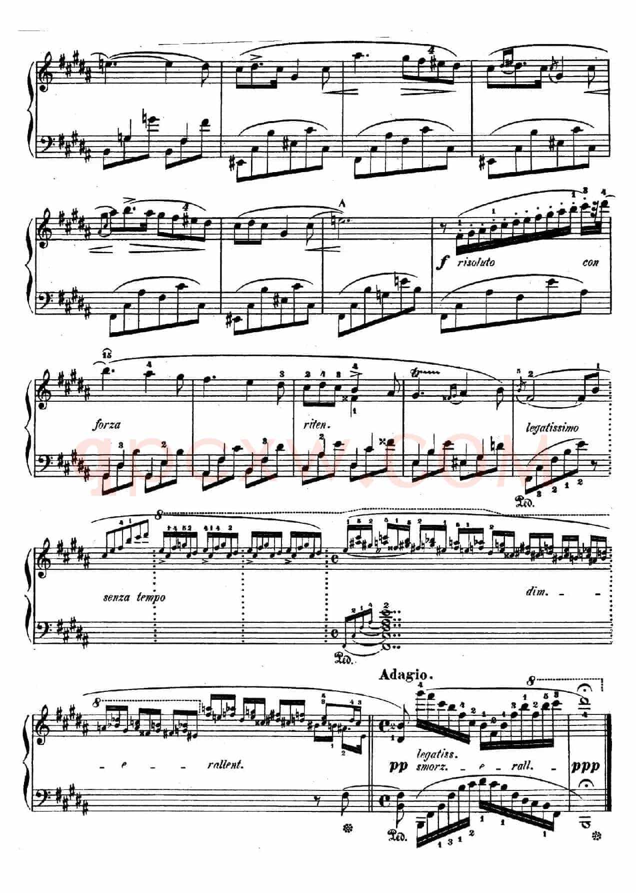 Trois Nocturnes Op.9（Ⅲ）