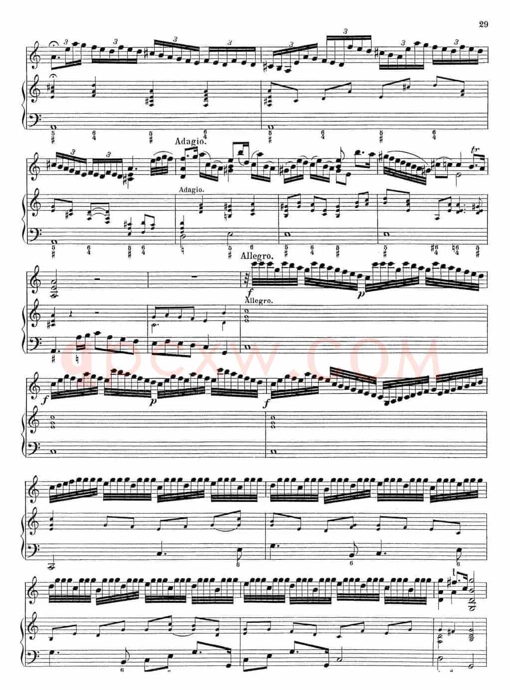 Biber Violin Sonata III（小提琴+钢琴伴奏）