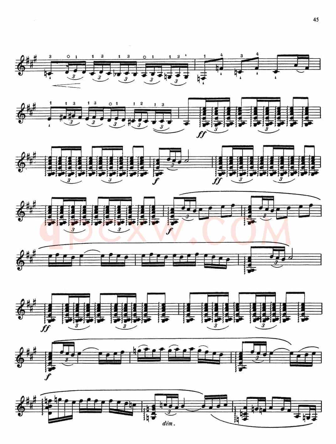 Joaquin Rodrigo Music for Guitar（罗德里戈吉他音乐P38-46）（古典吉他）