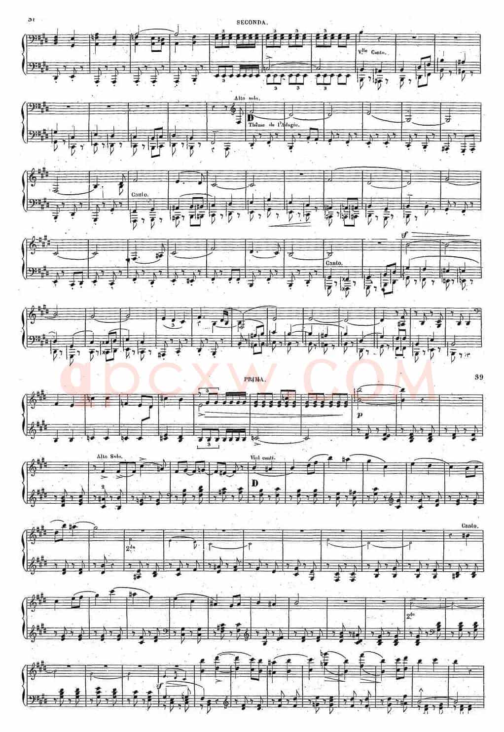 Harold en Italie Op.16 - 4 Hands（哈罗尔德在意大利·四手联弹）（P11——20）