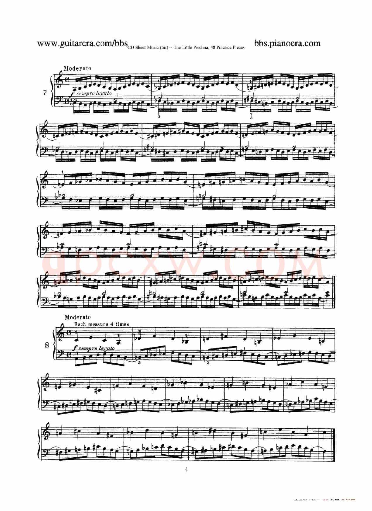 48 Practice Pieces(四十八首钢琴练习曲)