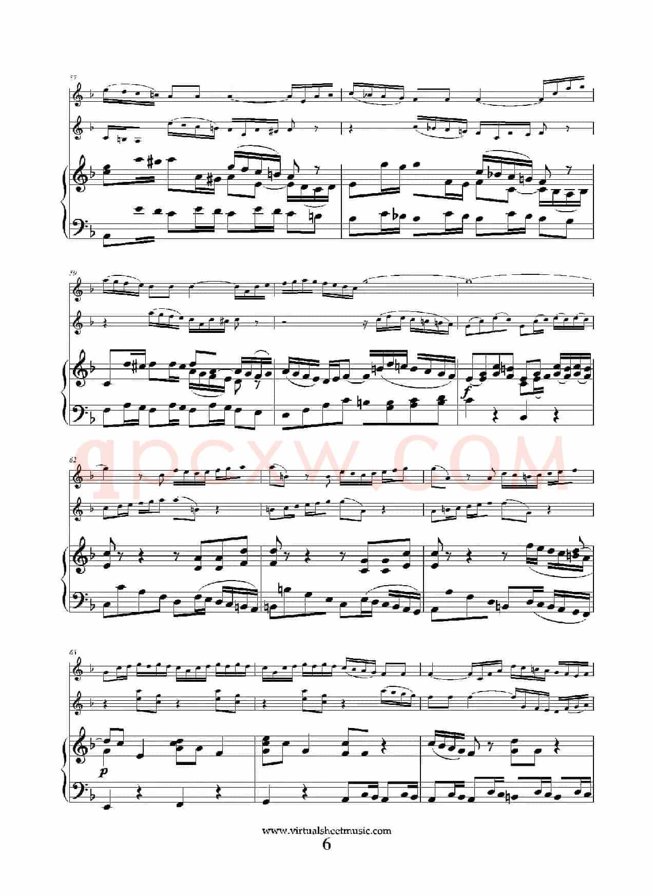 Concerto in D minor（双簧管+小提琴+钢琴伴奏）