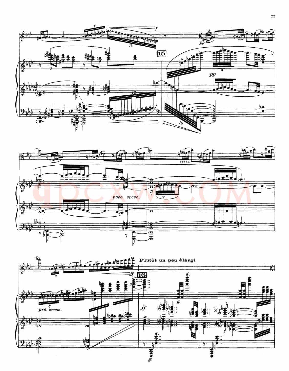 传奇 Op.66（中音萨克斯+钢琴伴奏）