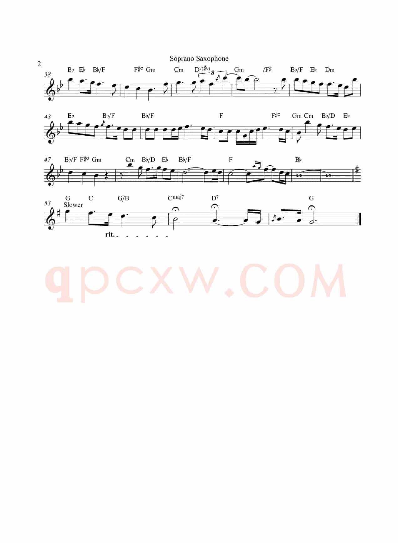 Joy To The World（高音萨克斯）