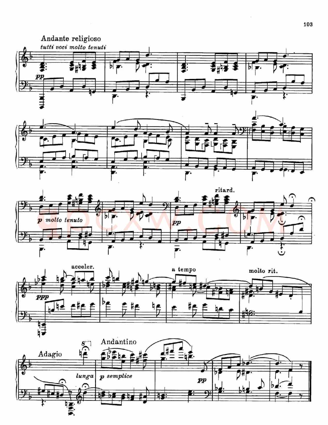 Prokofiev - Ten Pieces Op.12(普罗科菲耶夫-10首小品·6)