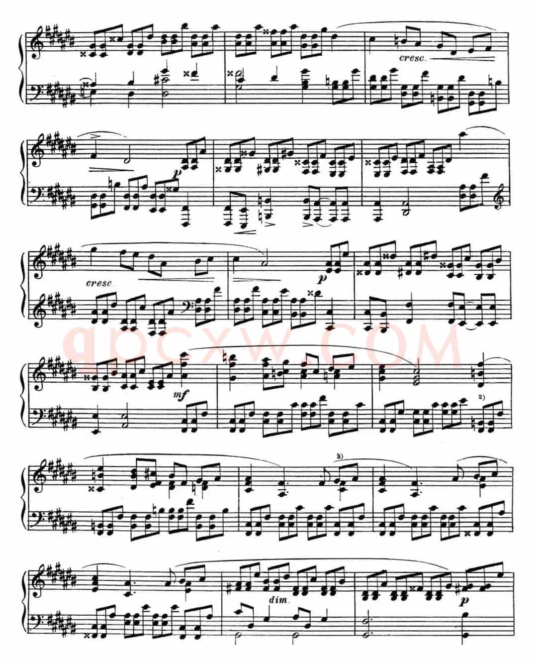 斯克里亚宾 钢琴练习曲 Op.8 No.1 Alexander Scriabin Etudes