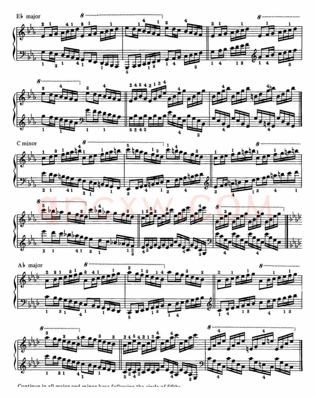 Technical Exercises S.146(李斯特钢琴技巧练习 BOOKⅢ)