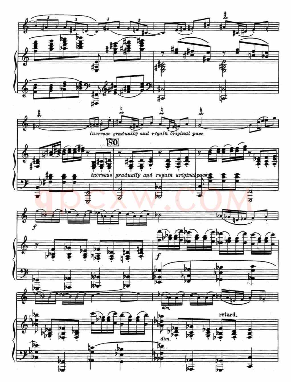 克莱斯顿《中音萨克斯管奏鸣曲》第一乐章（中萨+钢琴伴奏）