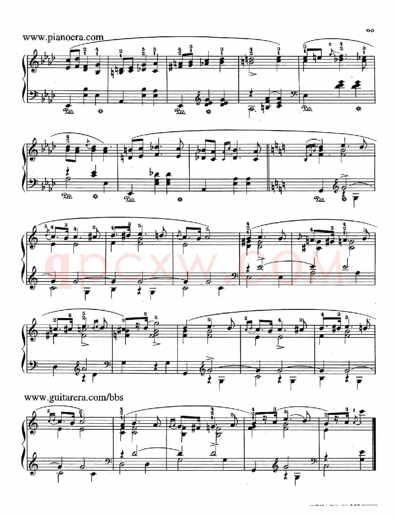 Quatre Mazurkas Op.33(4首玛祖卡舞曲·3)