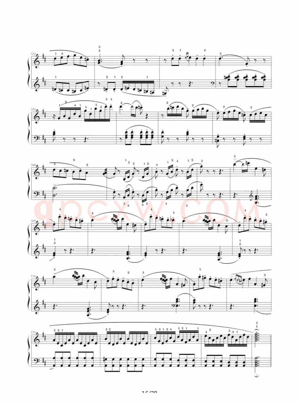D大调奏鸣曲K.311（完整版）