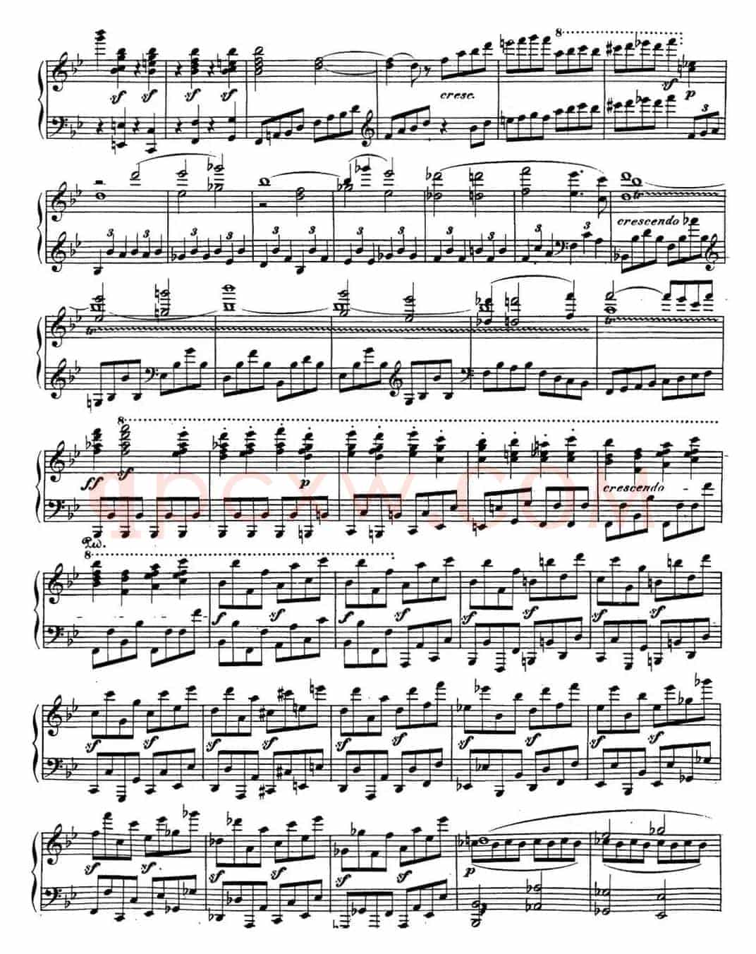 贝多芬钢琴奏鸣曲29 钢琴（锥子键琴）降B大调 Op.106 B-flat major