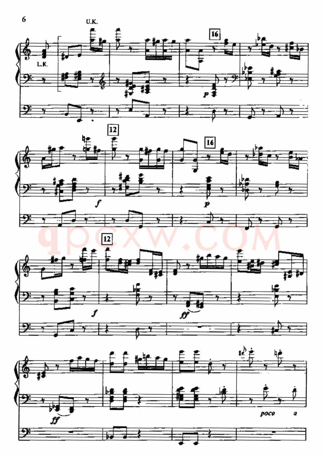 帕格尼尼主题狂想曲（双排键电子琴）