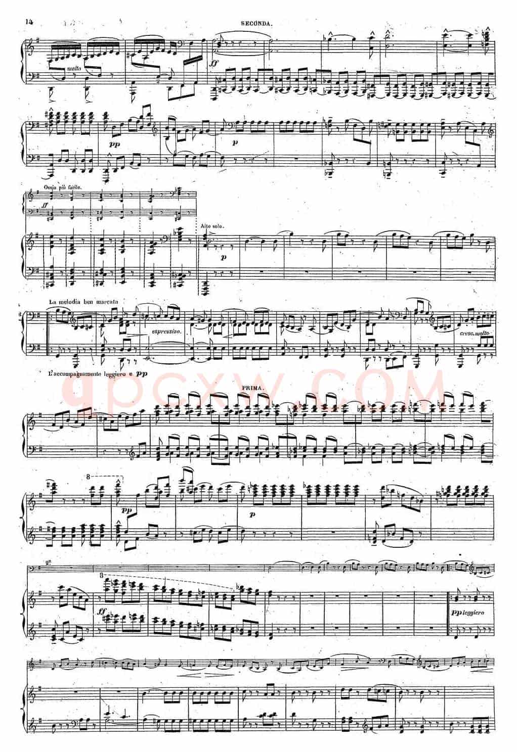 Harold en Italie Op.16 - 4 Hands(哈罗尔德在意大利·四手联弹)(P1——10)