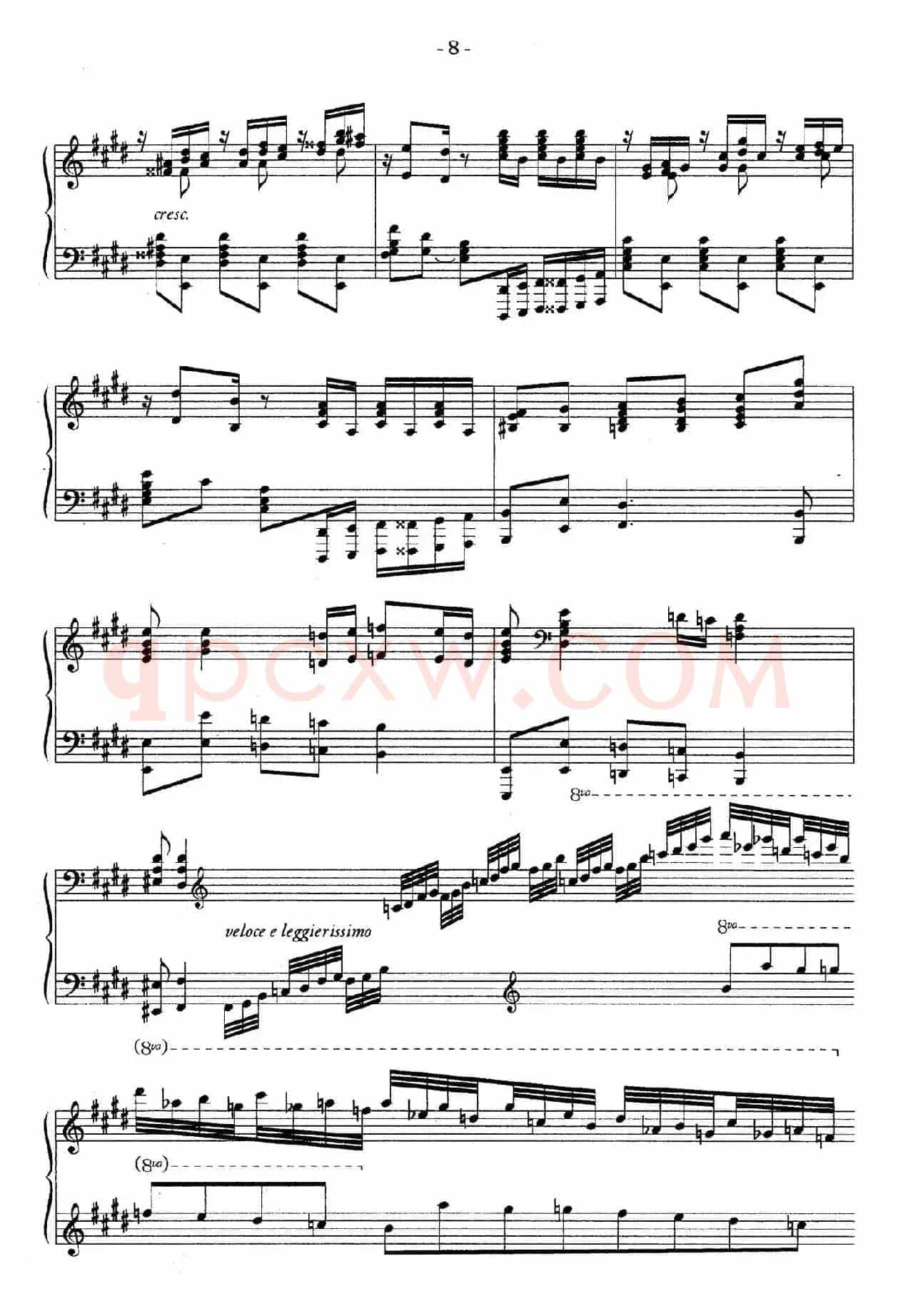 Carmen Variations 12 Pieces(12首卡门主题变奏曲·11)