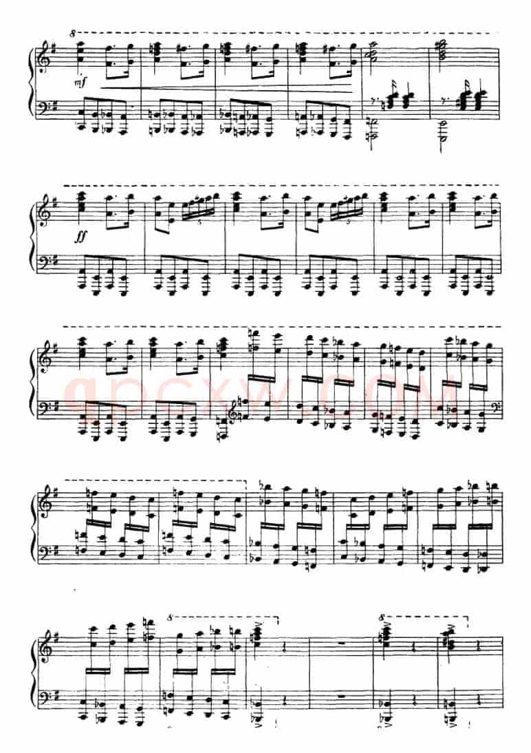 钢琴独奏·革命现代舞剧《红色娘子军》组曲（6．常青就义）