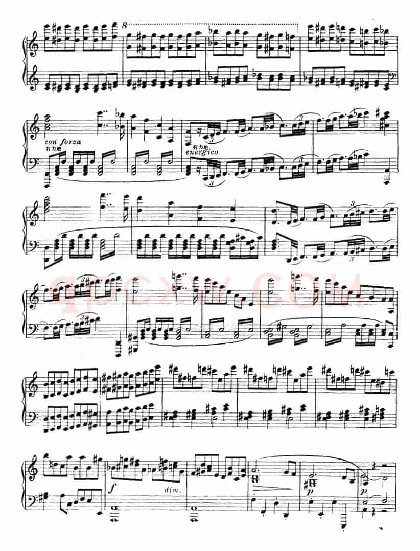 第五协奏曲（A小调）（小提琴+钢琴）