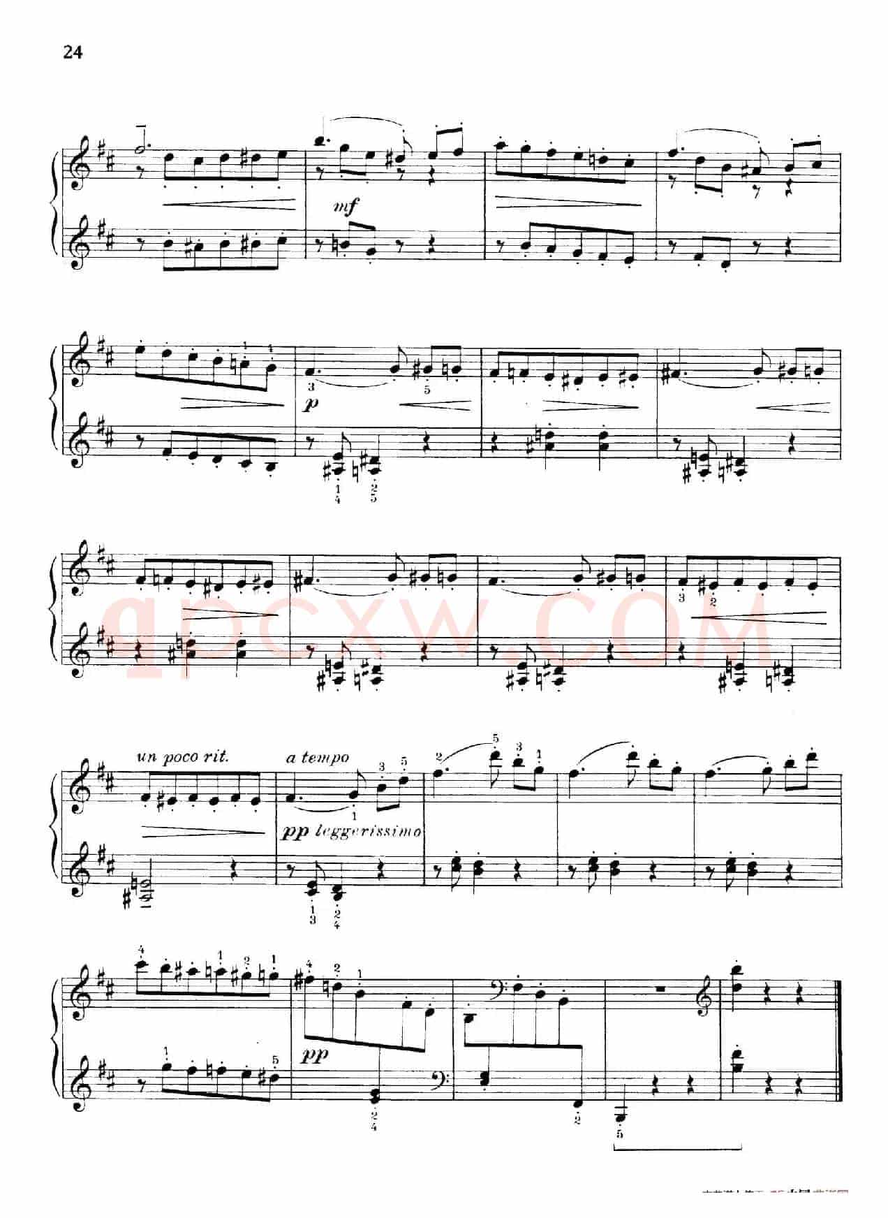Thirty Pieces For Children Op.27(30首儿童钢琴曲 11—15)