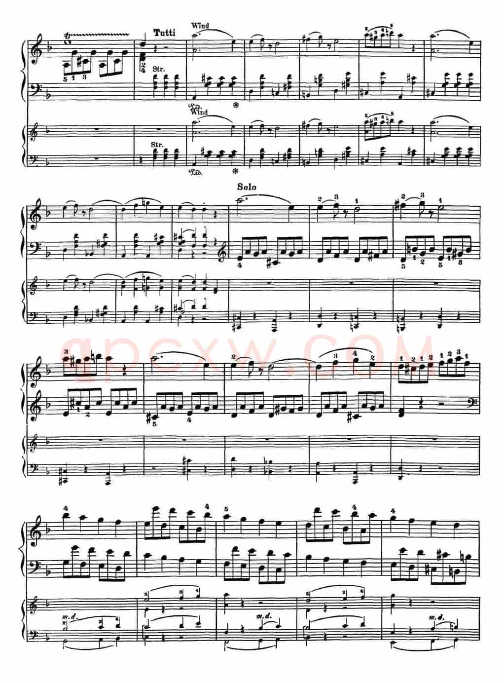 二十八部钢琴协奏曲 No.20（P46-59）