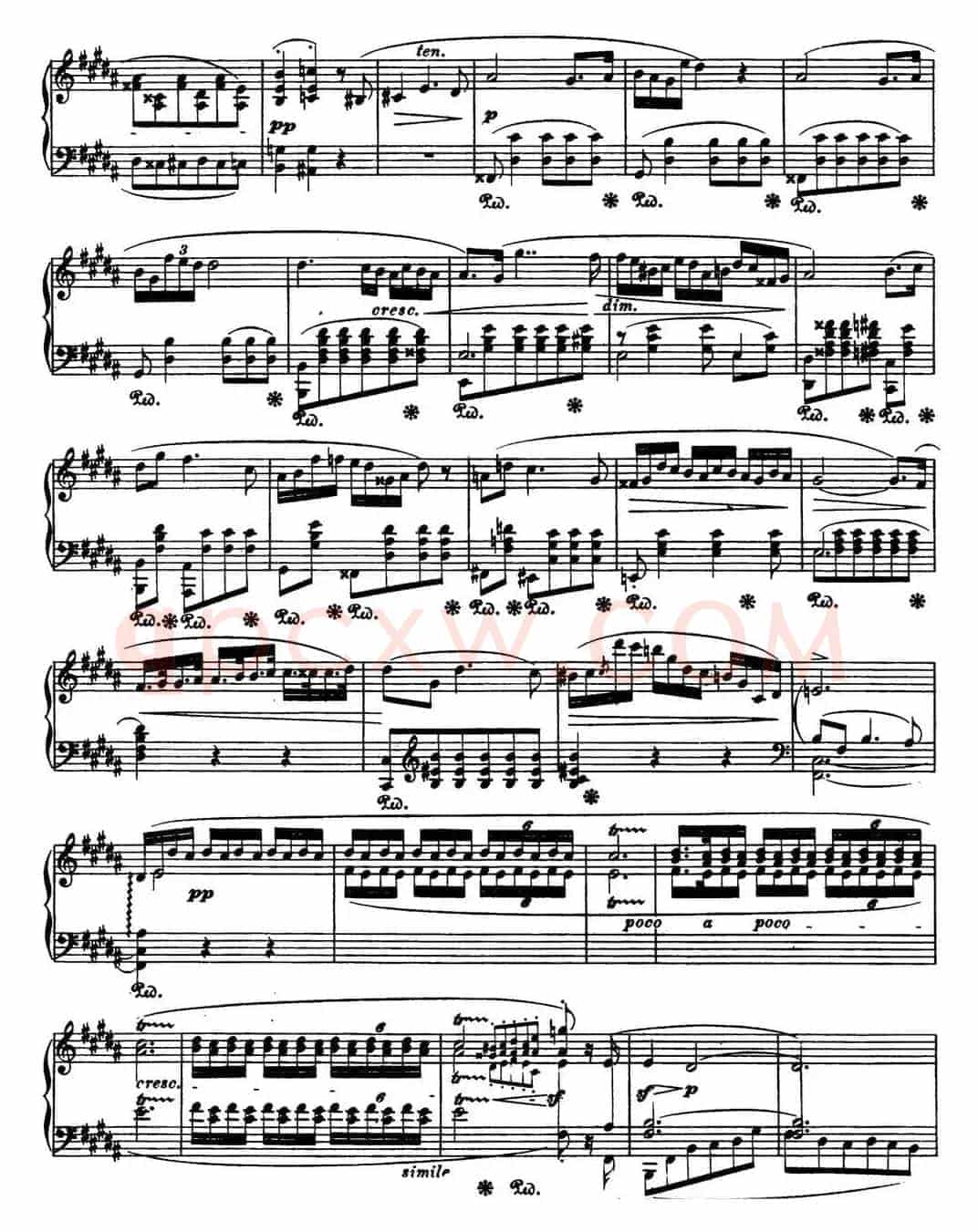 肖邦 幻想波兰舞曲 Op.61 降A大调 Polonaise
