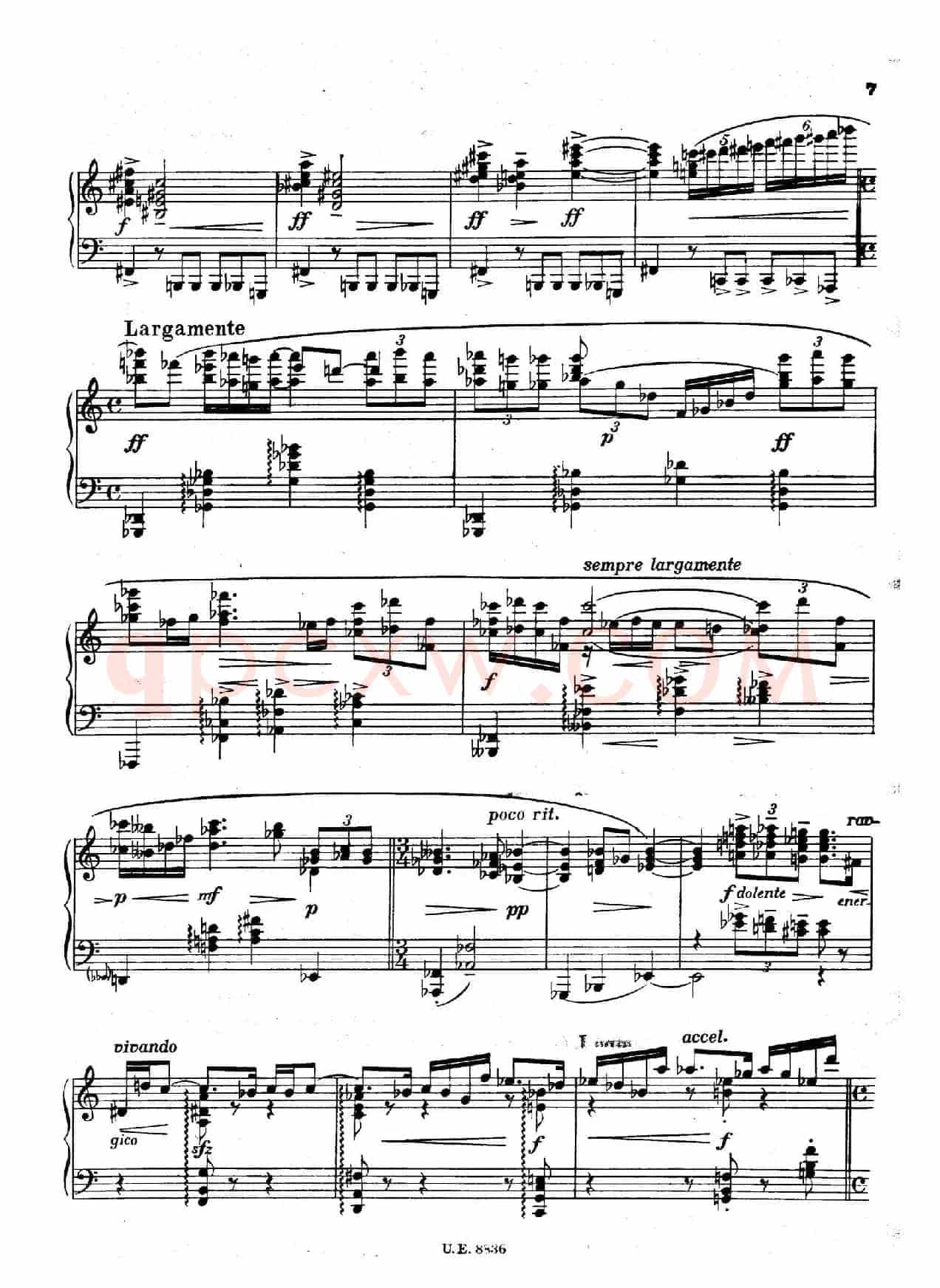 克热内克-第二钢琴奏鸣曲（Piano Sonata No.2 Op.59）