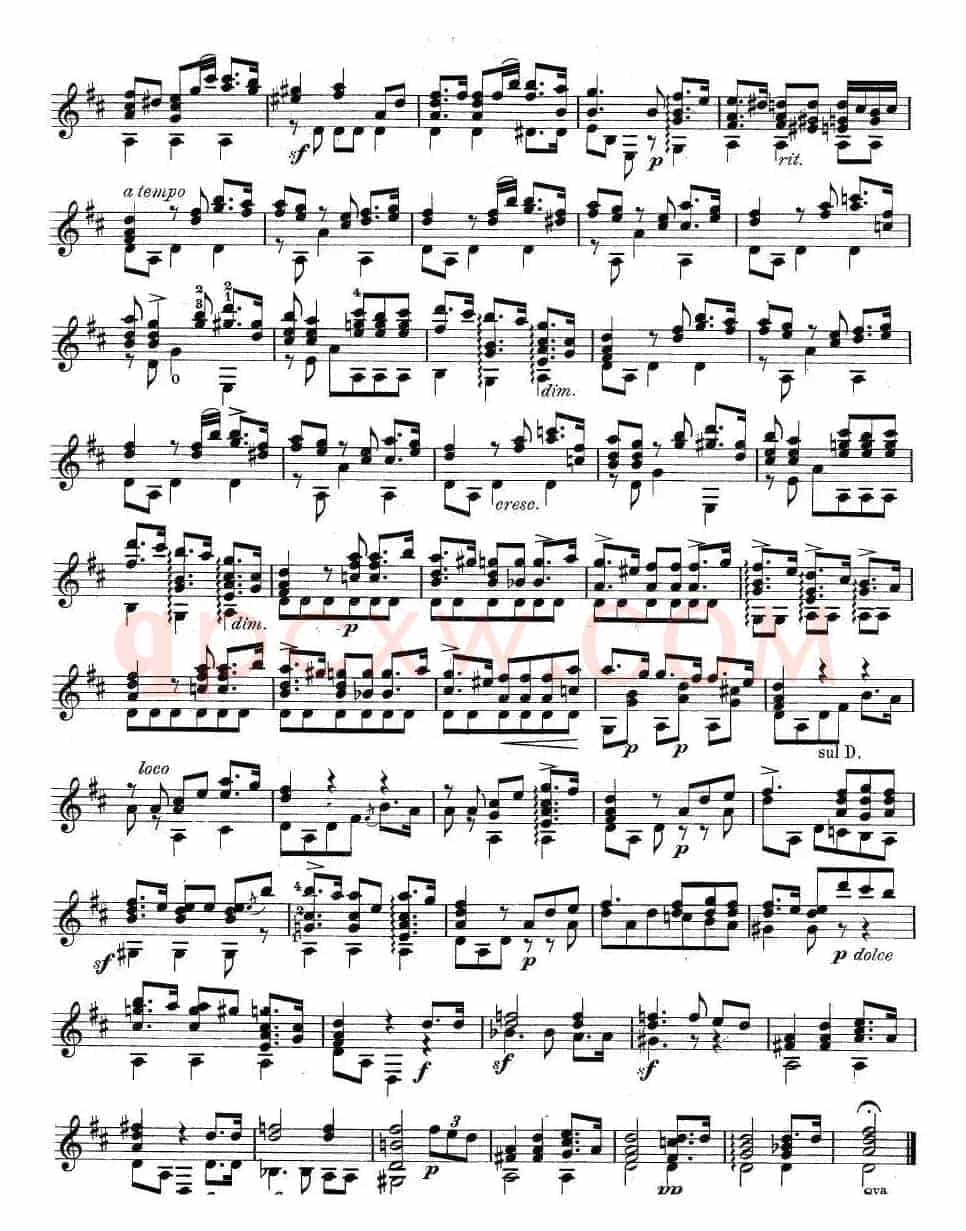 Andante.no1（古典吉他）