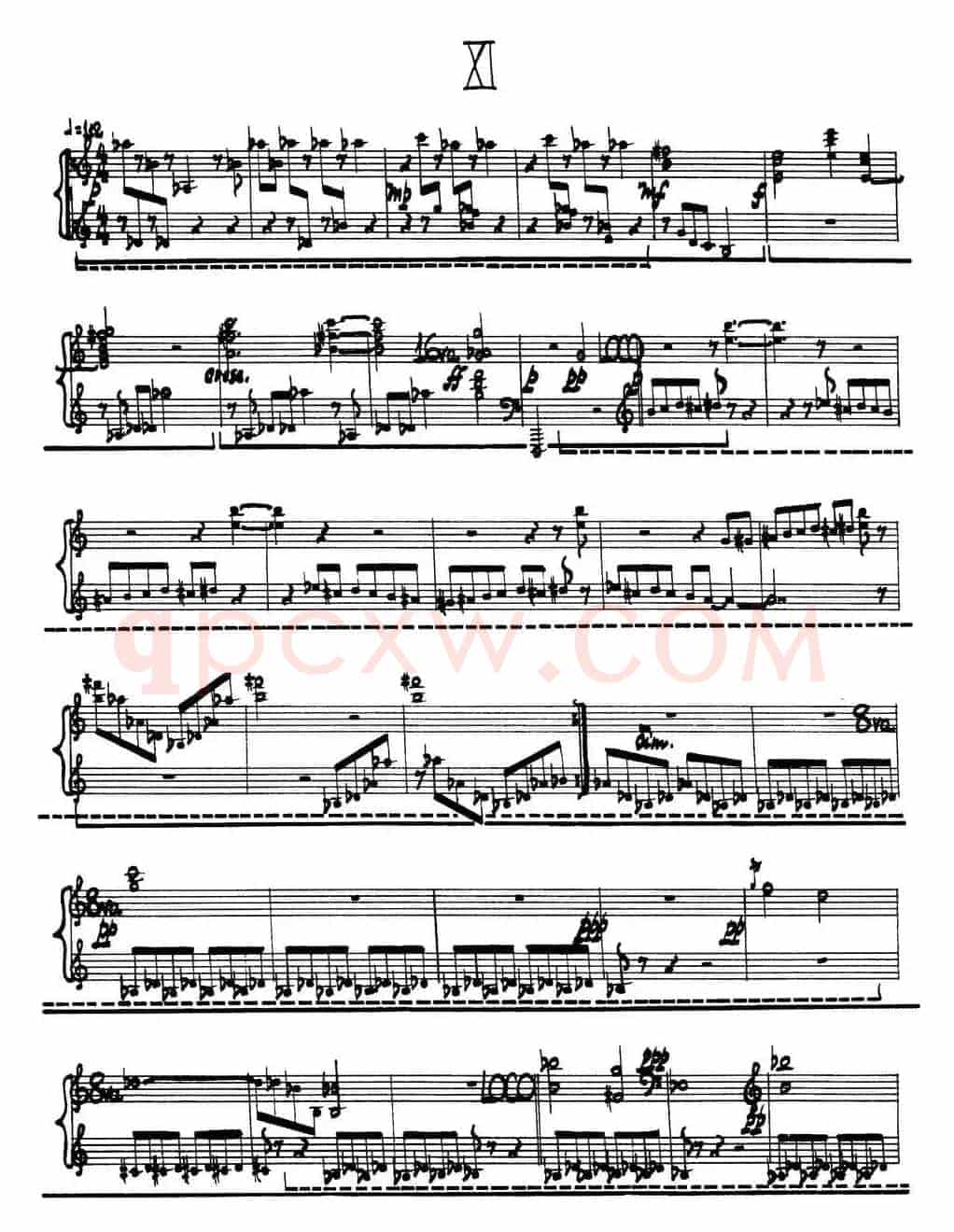 为加料钢琴而作的奏鸣曲与间奏曲（11）