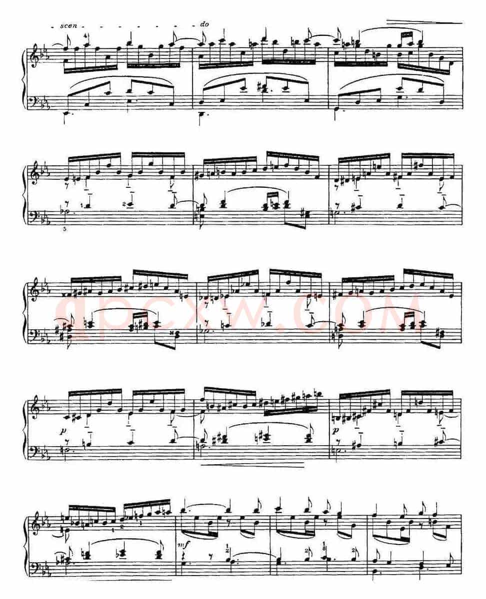 福雷13首船歌：Barcarolle No·12 in E-flat Op·106 bis