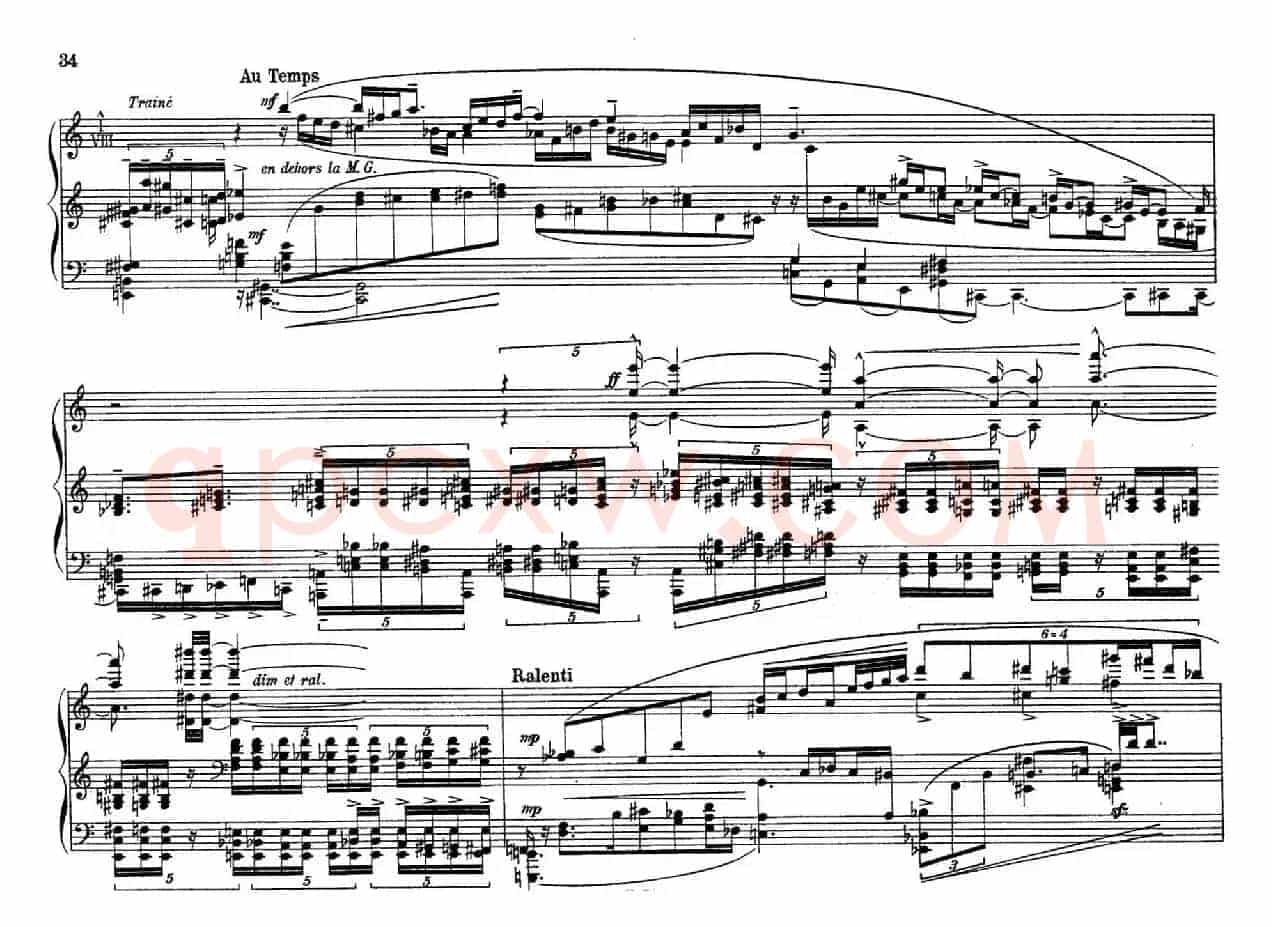 Piano Sonata No.2（第二钢琴奏鸣曲）（P33——42）