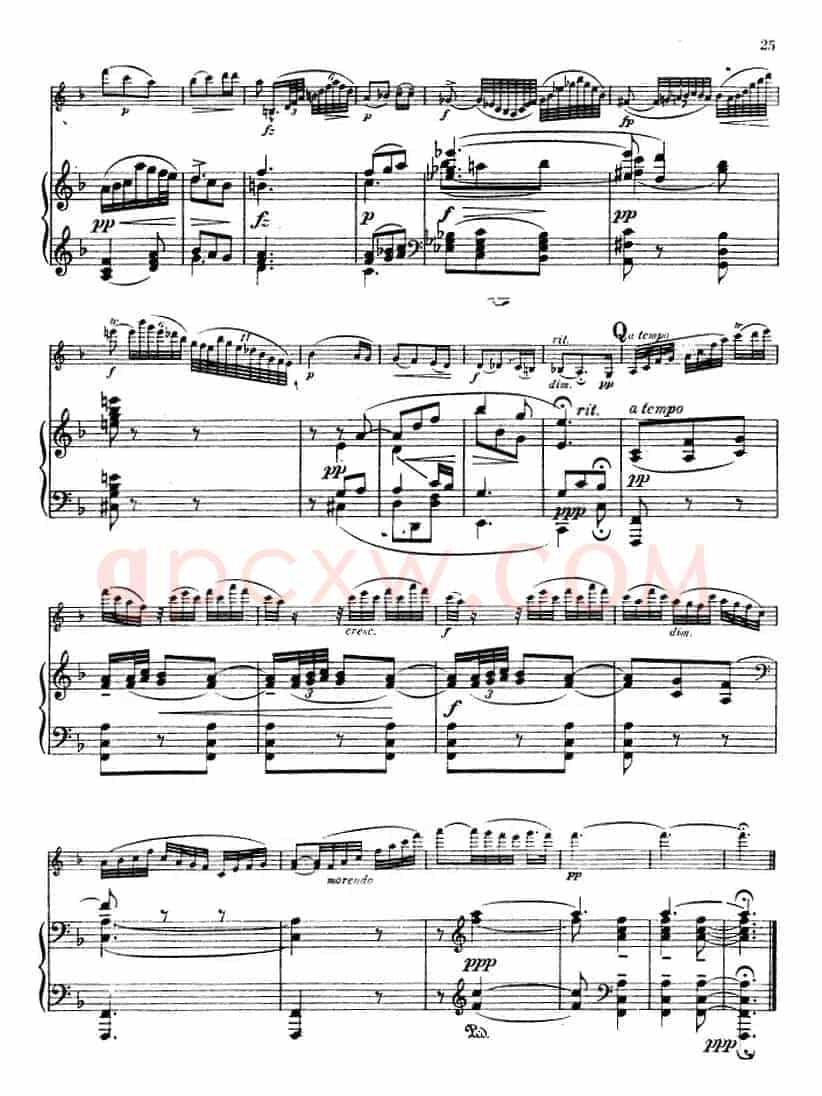 德沃夏克作品53号A小调协奏曲 （小提琴和钢琴）