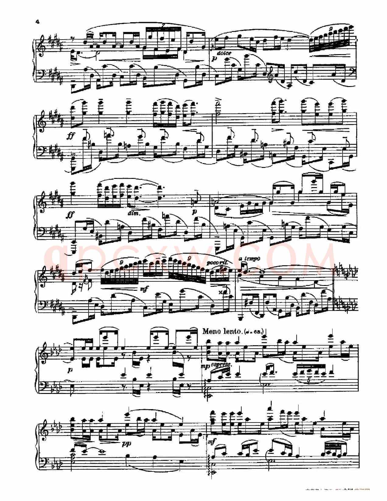 Three Preludes on Gregorian Melodies(三首格里高利圣咏前奏曲 1. 很慢的慢板)