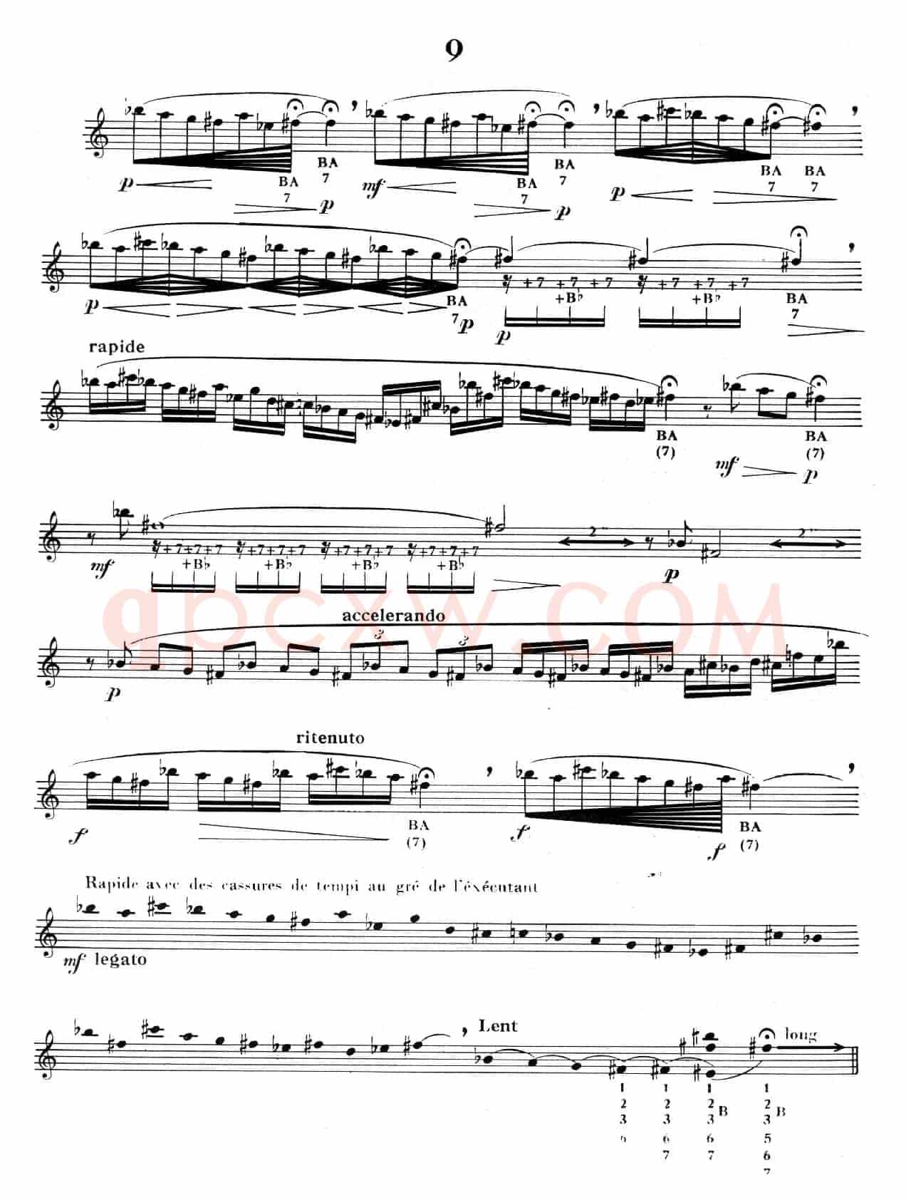 15首现代派练习曲（9）