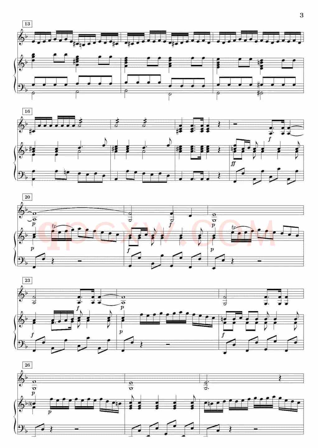 Sonata III（小提琴+钢琴伴奏）