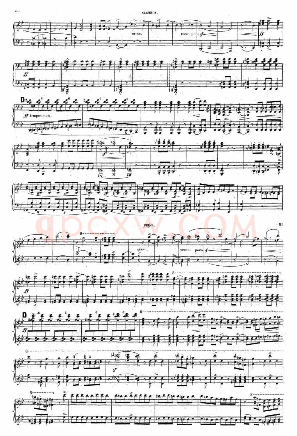Harold en Italie Op.16 - 4 Hands（哈罗尔德在意大利·四手联弹）（P31——40）
