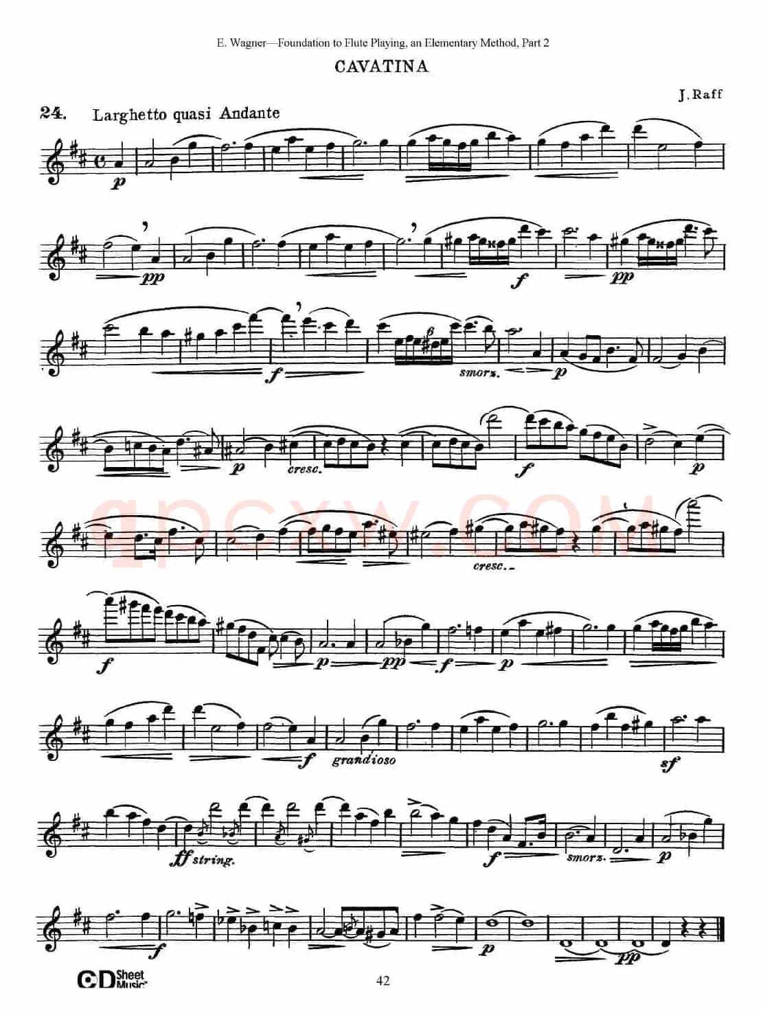 长笛演奏基础教程练习（Collection of Songs and solos）