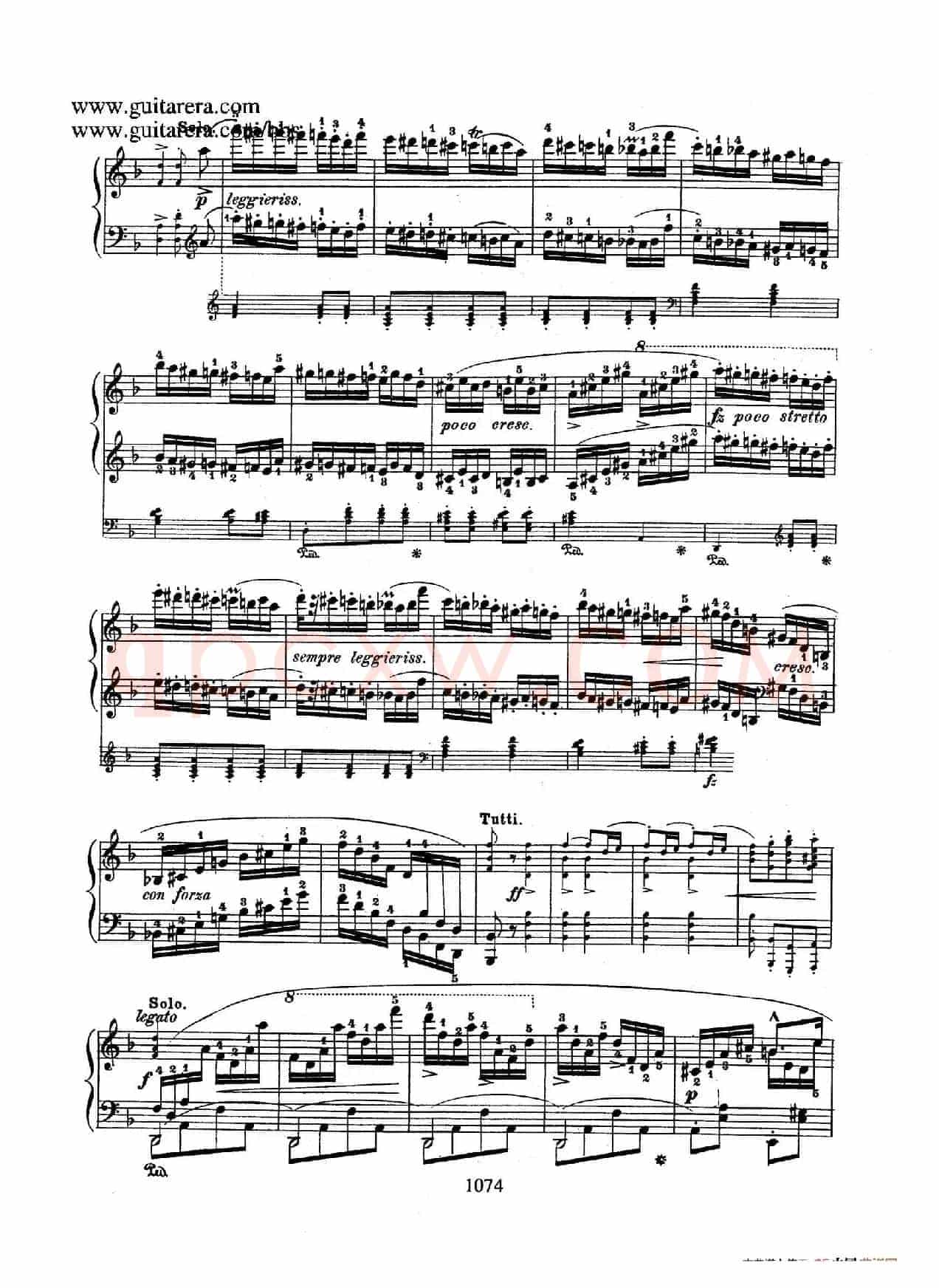 Krakowiak Grand Rondo de Concert Op.14 (克拉科维克音乐会用大回旋曲·钢琴独奏版)