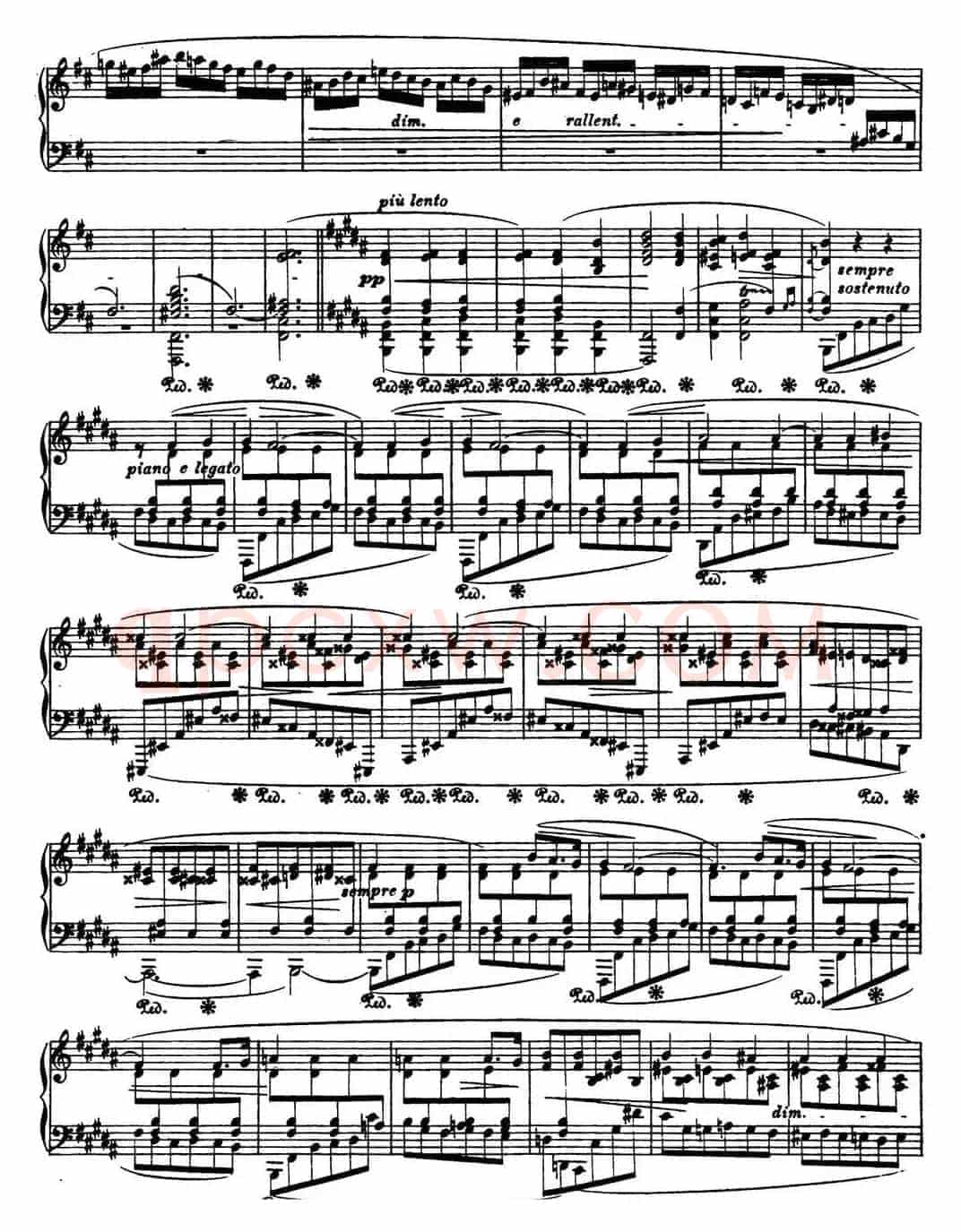 肖邦 幻想波兰舞曲 Op.61 降A大调 Polonaise