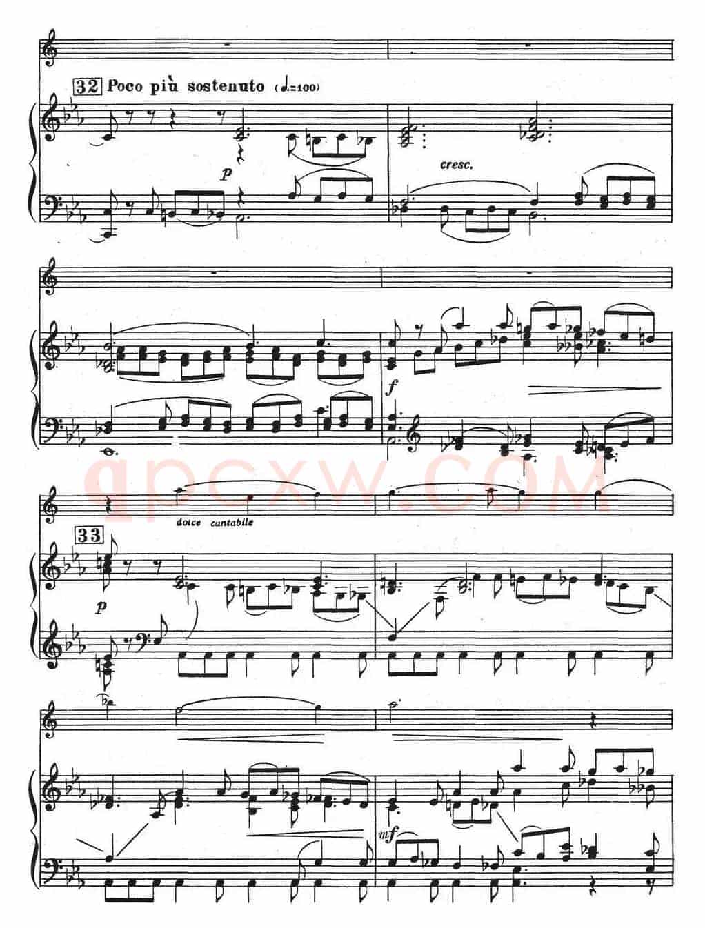 Glazunov Op.109（格拉组诺夫协奏曲Op.109）（萨克斯+钢琴伴奏）