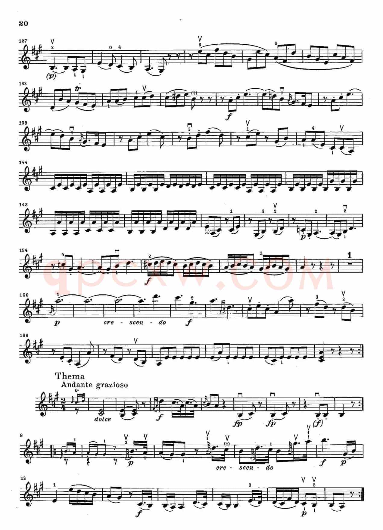SONATE KV305（奏鸣曲 KV305）