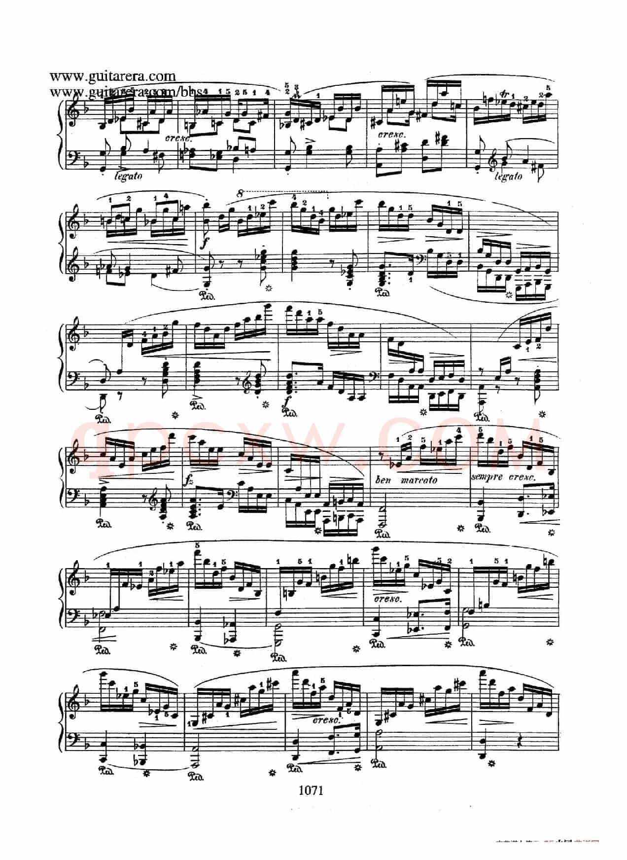 Krakowiak Grand Rondo de Concert Op.14 (克拉科维克音乐会用大回旋曲·钢琴独奏版)